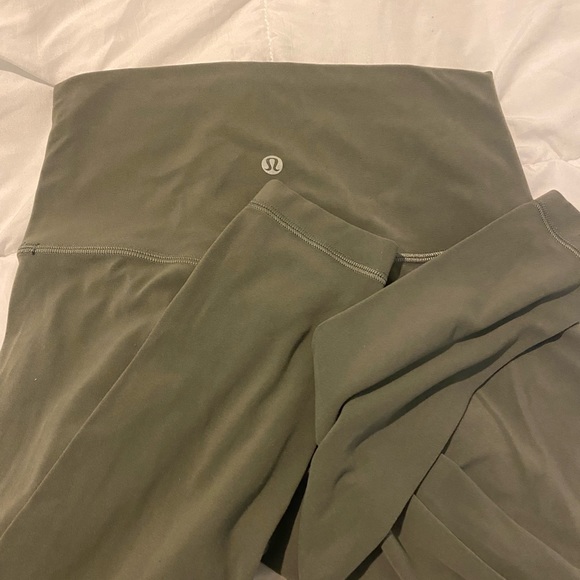 lululemon athletica Pants - Lulu Lemon Aligns. High Rise 28”. Grey Sage